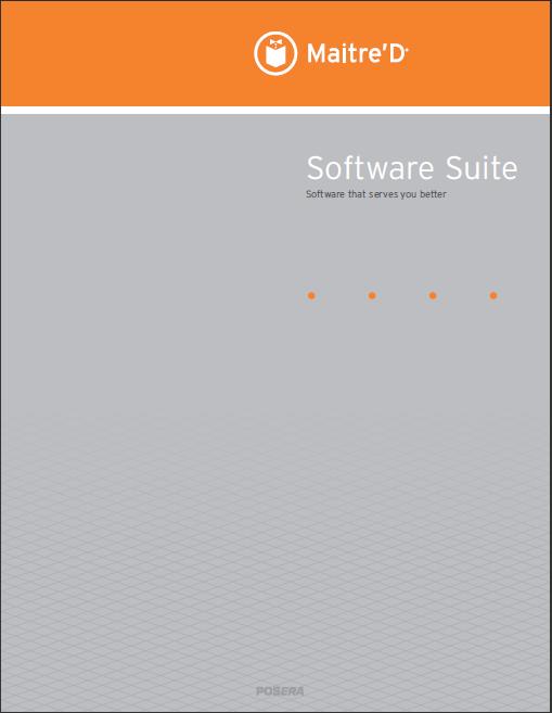 Maitre D Software Suite brochure.