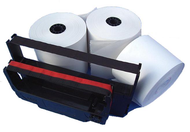 Cash Register Supplies.