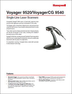 Honeywell MS9520 Voyager Scanner.