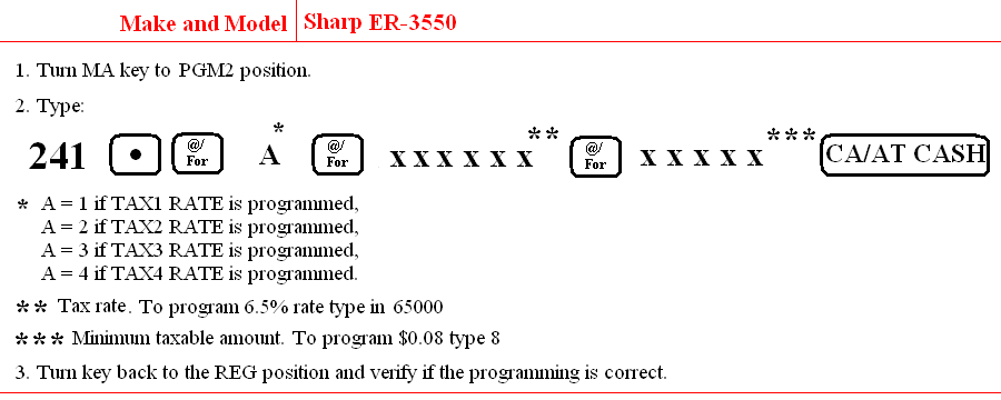 Sharp ER-3550