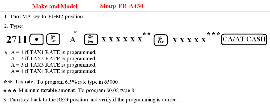 Sharp ER-A430
