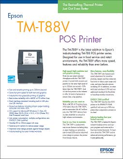 Epson TM-T88V POS Printer.