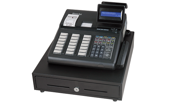 Sam4s ER-345 Cash Register.