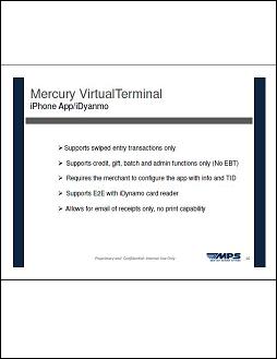 Worldpay Virtual Terminal iDynamo capabilities.