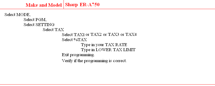 Sharp ER-A750